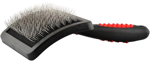 Soft Pin Universal Slicker Brush for Dogs & Cats (Soft Pin / Large)