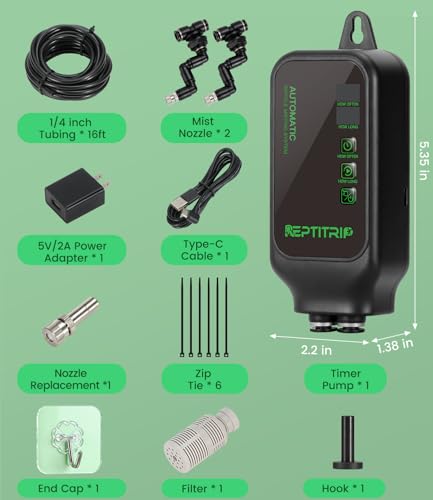 Automatic Reptile Misting System
