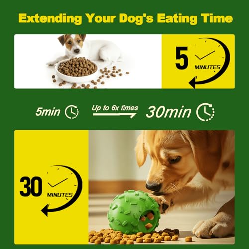 Interactive Dog Chew Toy for Small (Blue Yellow)