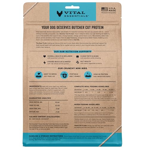 Freeze Dried Dog Food (14 Ounce (Pack of 1))