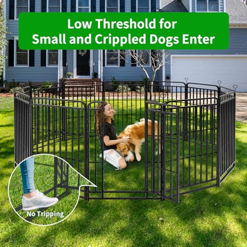 Heavy Duty Dog Playpen 32 Steel Panels 47" Height (27"W x 47"H)