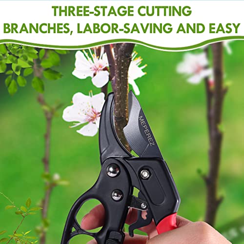 Premium Germany Pruning Shears (Reddish Black)