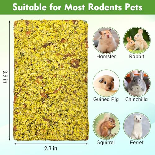 24 PCS Rabbit Timothy Hay Chips Toys