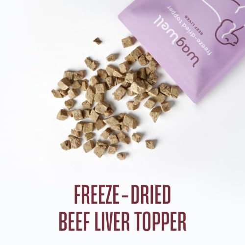 Freeze Dried Beef Liver Dog Food Topper (4 Ounce (Pack of 2))