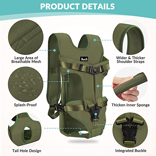 Dog Backpack Carrier (Green)