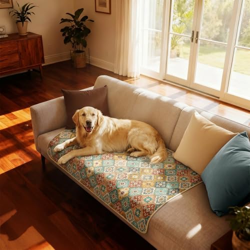 Washable Pee Pads for Dogs (Beige Gourd / 39" x 63" (1 Pack))