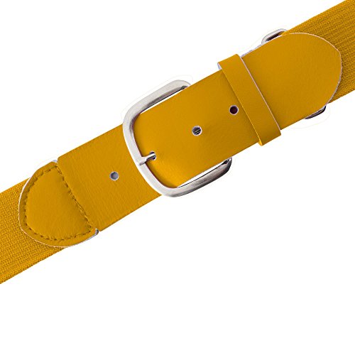 Baseball Softball Uniform Belt (Adult (22-46 Inches) / Gold/Yellow)