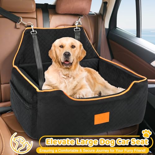 Dog Car Seat for Large (Black)