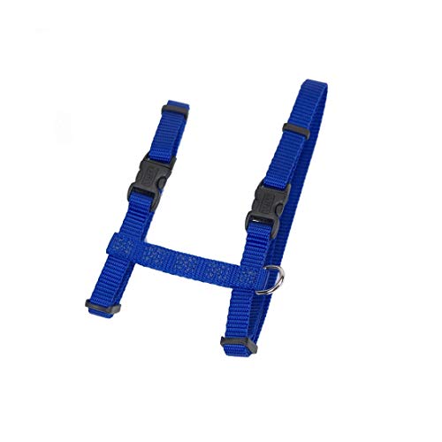 Pet Figure "H" Adjustable Cat Harness (adjustable / Blue)