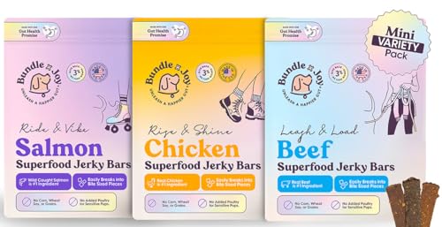 Dog Treats Jerky Snack Bars (5 Ounce (Pack of 3))