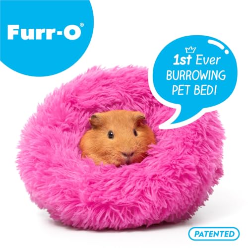 Furr O Burrowing Pet Bed Enrichment (Pink)