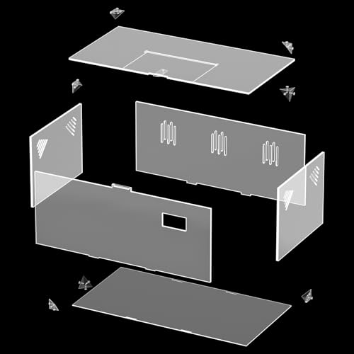 Acrylic Tarantula Enclosure (Reptile-Tank-L(No Tray))
