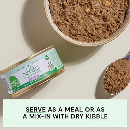 Wet Cat Food Homestead Turkey Canned Pate (2.8 Ounce (Pack of 18))