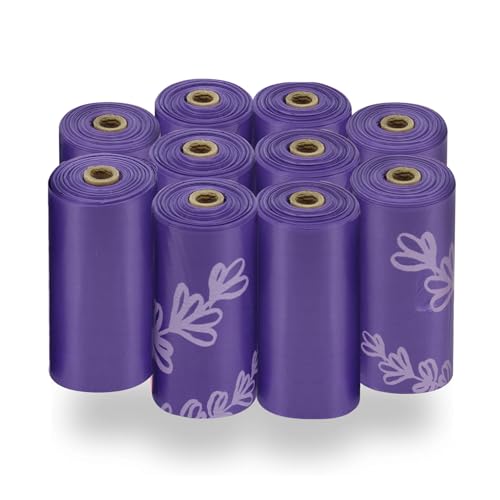 Poop Bags for Dogs (Assorted Colors 3 / 600 Bags)