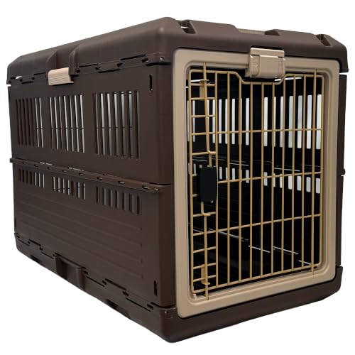 Collapsible Pet Carrier for Large Dogs & Cats (35.0"L x 21.0"W x 27.0"H / without kit)
