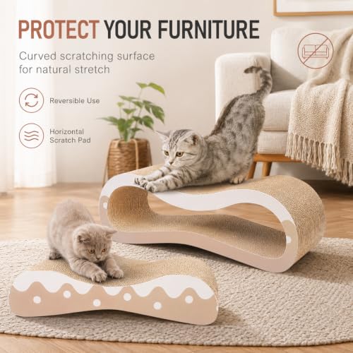 Cat Scratcher Lounger (2 IN 1 L-Wave)