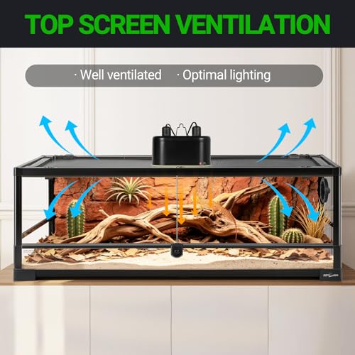 Full Glass 35 Gallon Reptile Tank