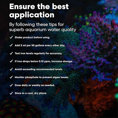 Ferrion Concentrated Iron Supplement for Marine Fish and Reef Aquariums 500 (500-ml)