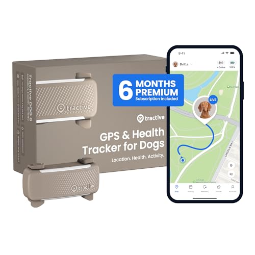 Smart Dog GPS Tracker with 6 Month Subscription (Brown / With Subscription)