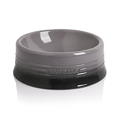 Sweejar Gradient Dog Bowl (Large (32oz) / Gradient Grey)