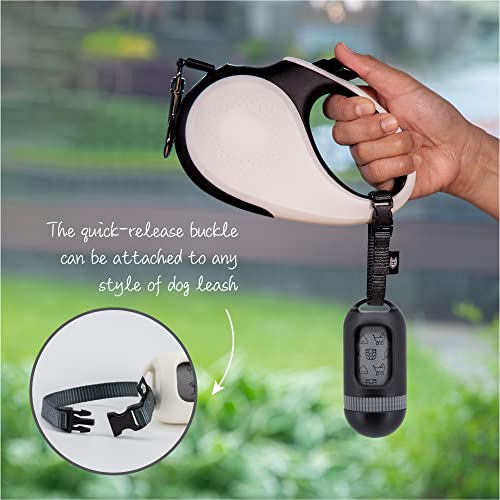 Dog Poop Bag Dispenser (1-Pack -Black)