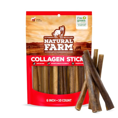 Collagen Chews. 6 Inch (6" Standard - 10 Count)