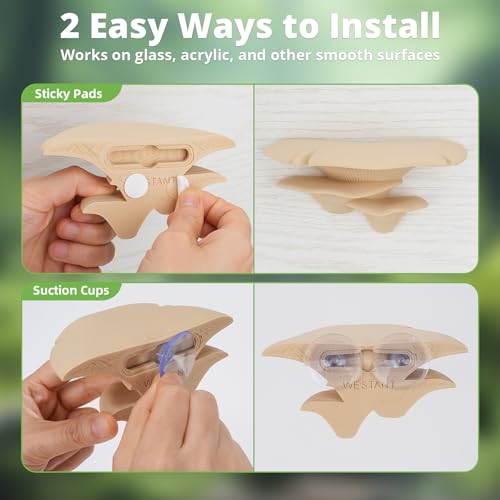 Mushroom Decor for Reptile Tank (Trio Cap / Twilight)