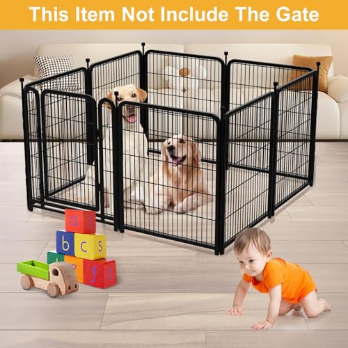 Garden Fence 40 Inch 14 Panels Without Gate
