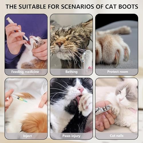 8 Pack Cat Mittens to Prevent Scratching