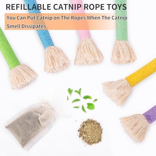 Catnip Cat Toys Rope (6.1 in)