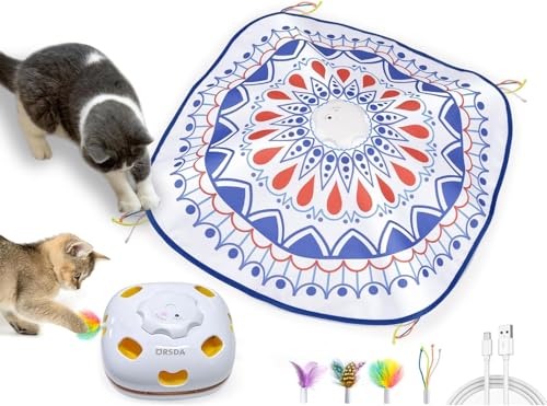 Cat Toys 4 in 1 Interactive Cat Toys for Indoor Kitten