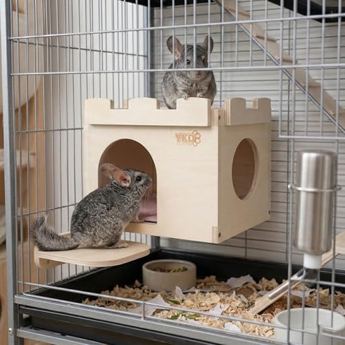 Castle Hanging Chinchilla House (Large Hanging)