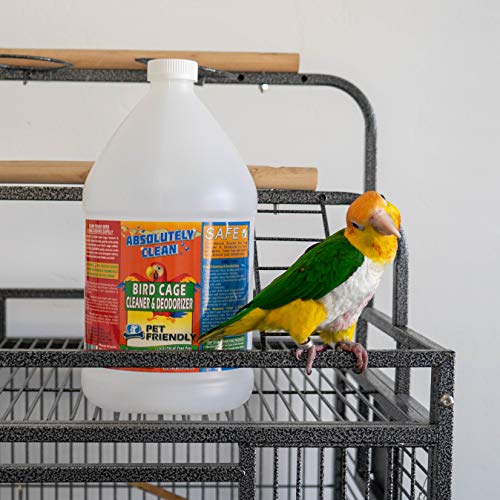 Amazing Bird Cage Cleaner and Deodorizer (1 Gallon (Pack of 1))
