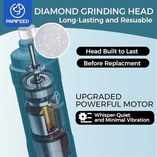 Dog Nail Grinder with LED Light (Blue Set)