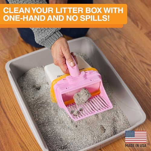 Neater Scooper XL Cat Litter Scoop (Pink / XL - 60 Bags)