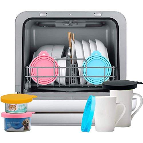 Food Can Covers (blue,pink,orange,black)