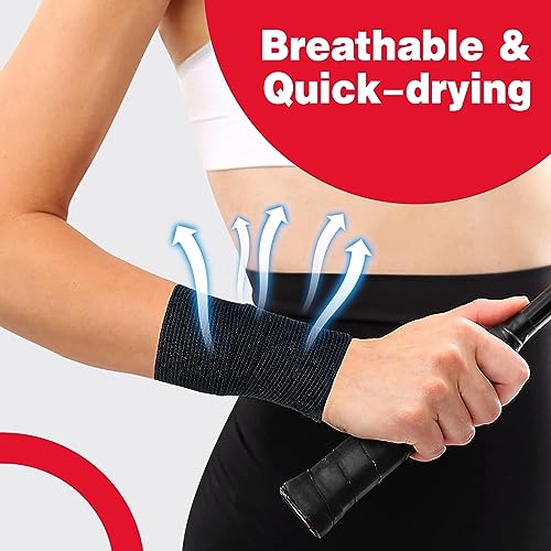40 Pack Self Adhesive Bandage Wrap Black (Black / 2IN - 40Pack)