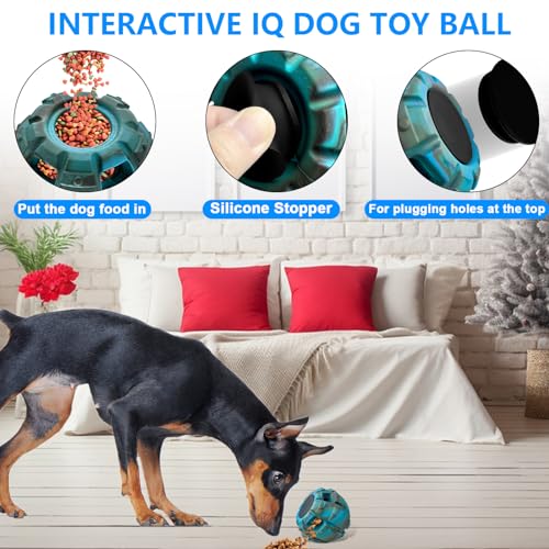Interactive Dog Chew Toy (Classic Blue / Medium)