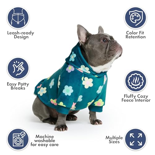 Dog Hoodie Buttery (Daisy / X-Large)