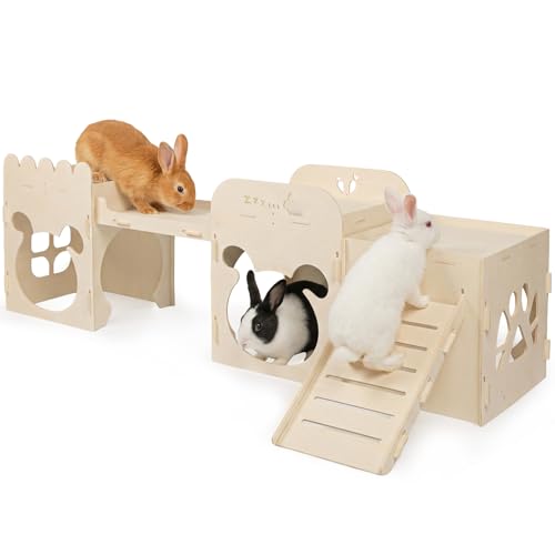 Extra Large Rabbit Castle (Extra Large-2+1 House)