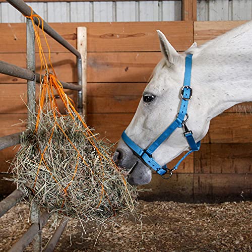 1200 D Hay Feeder Tote Bag for Horses (Orange)