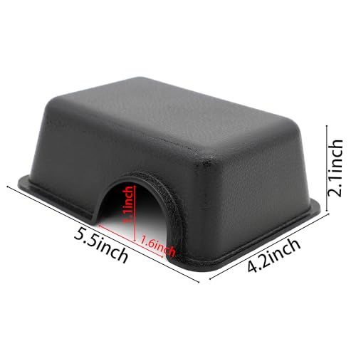 Reptile Hide Box Snake Hide Feel Secure and Safe (Black / XS 4 Pcs)