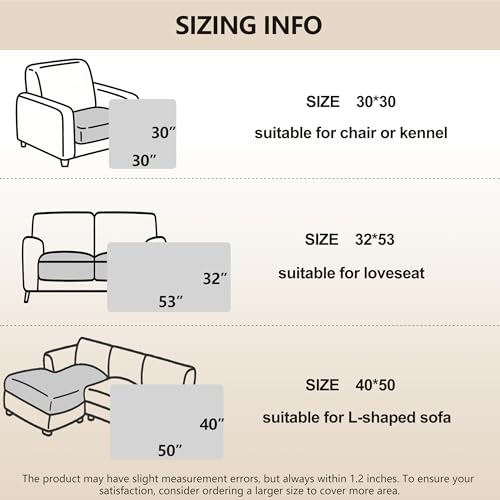 100% Double Sided Waterproof Dog Blanket Soft Pet Bed Cover Reversible Protect Furniture Couch Sofa Car for Puppy Large Dog Cat (30x30 Inch (Pack of 1) / Dark Navy/Light Navy)