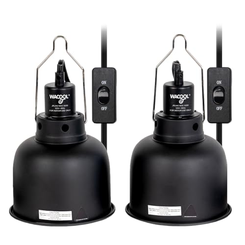 Reptile Light Fixture 2 Pack (5.5 inch-2pack)