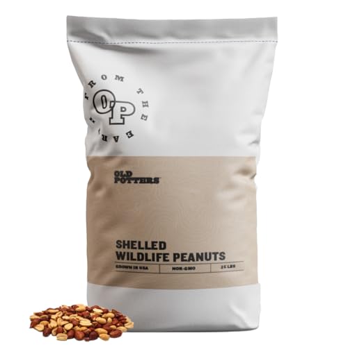 Wildlife Shelled Peanuts (25 Pound (Pack of 1) / Shelled)