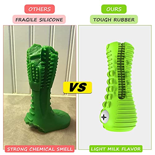 Dog Toys for Aggressive Chewers Large Medium Breed Indestructible Chew Toys (Grass Green)
