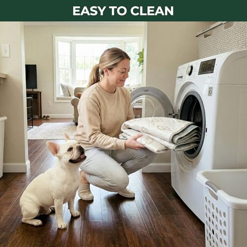 AuraSpace Acrylic Dog Playpen with Washable Pee Pad (White / 35"H)