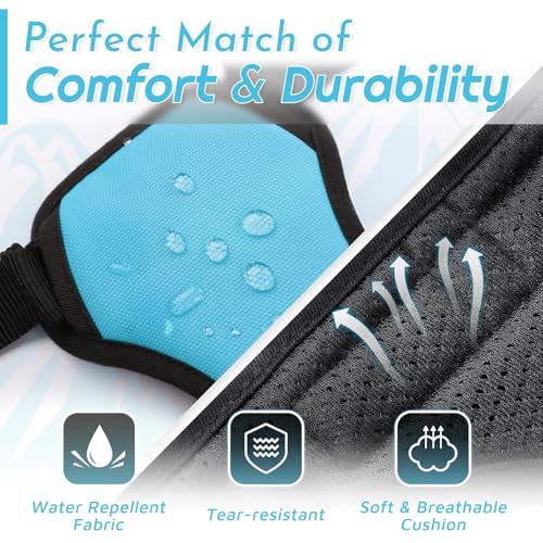 Dog Harness for Large Dogs (Large / Sky Blue)
