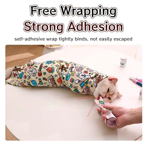 Cat Grooming Wrap (M (within 9.9lbs))