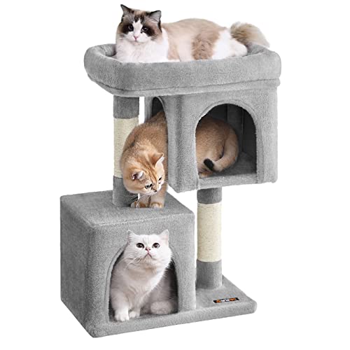 Cat Tree 29.1 (M (19.3"L x 12.6"W x 29.1"H) / Light Gray)